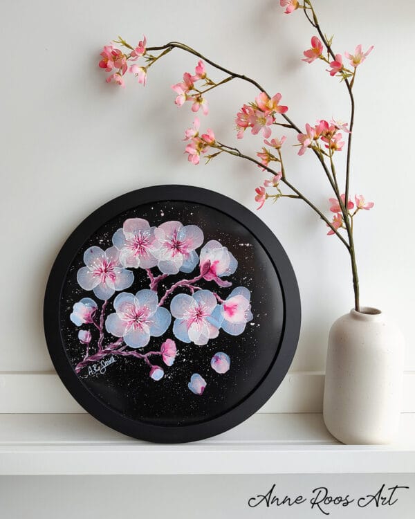 Ethereal Blossom Small Round Original