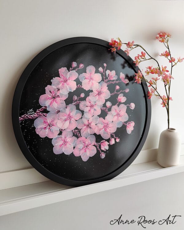 Ethereal Blossom Medium Round Original - Image 2
