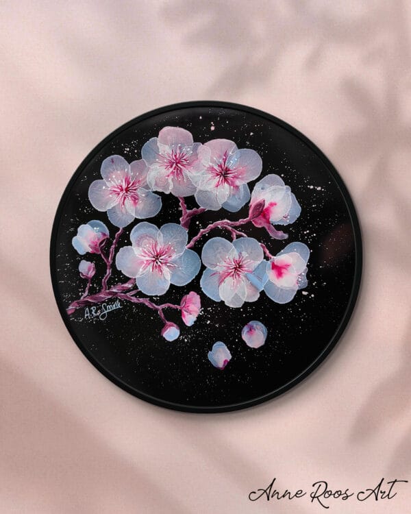 Ethereal Blossom Small Round Original - Image 2