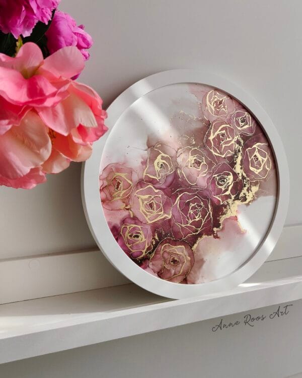 Romantic Roses Small Round Original