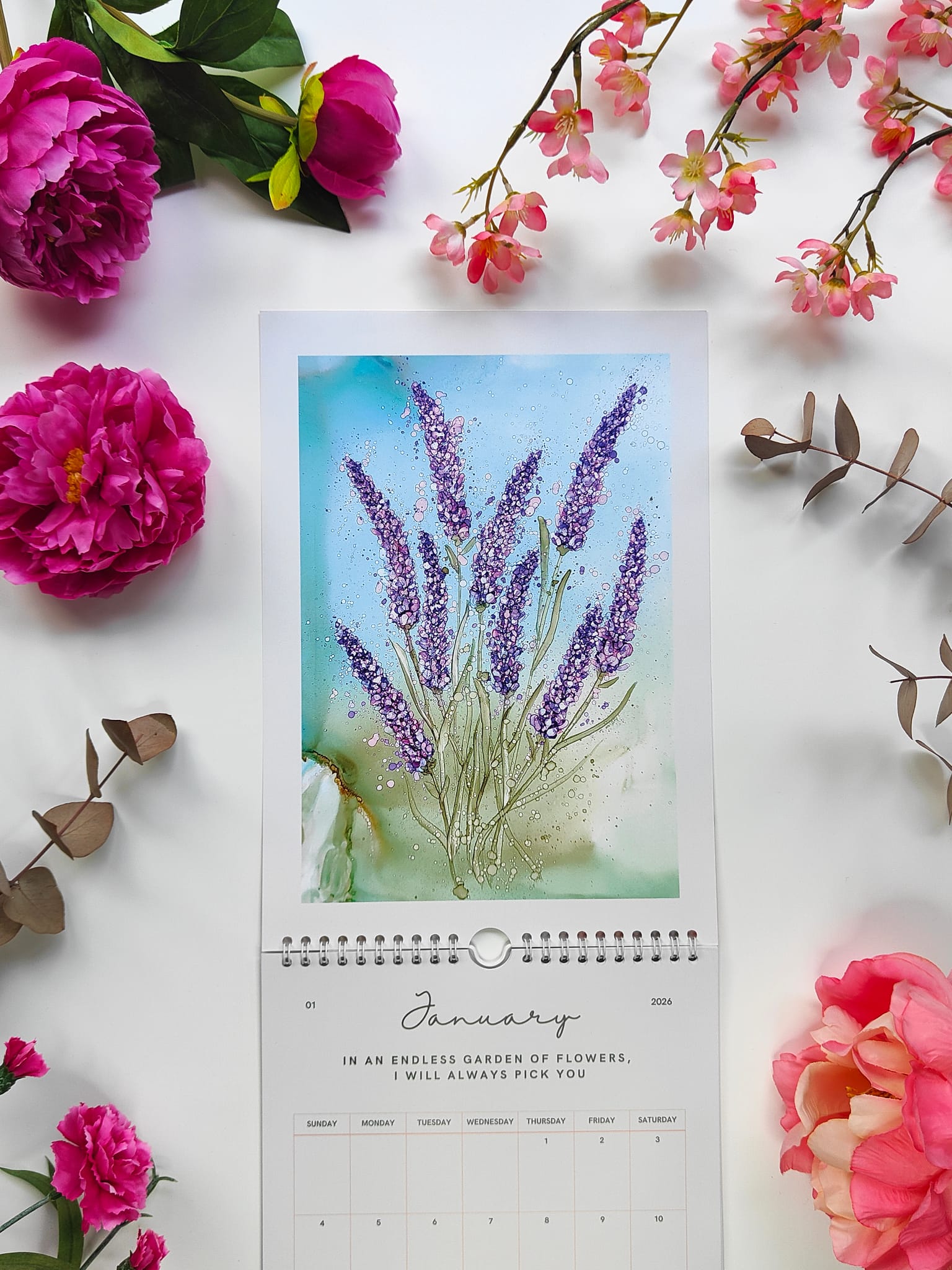 Art Calendar - A year in full bloom - Image 2