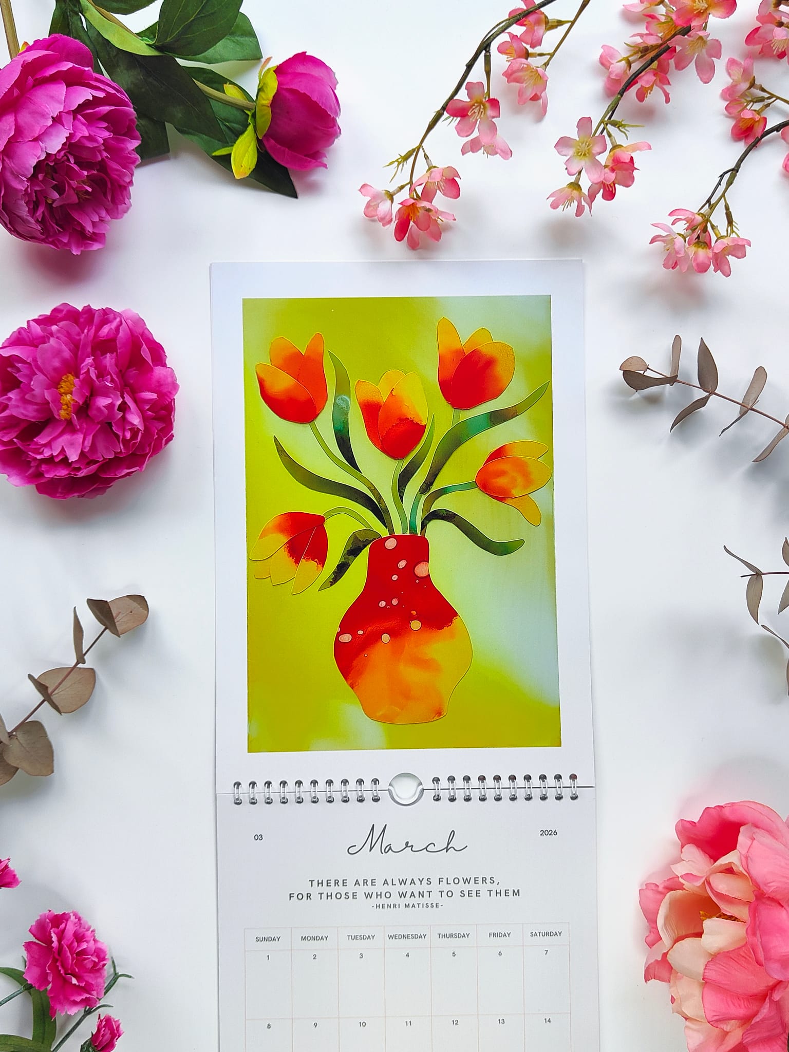 Art Calendar - A year in full bloom - Image 4