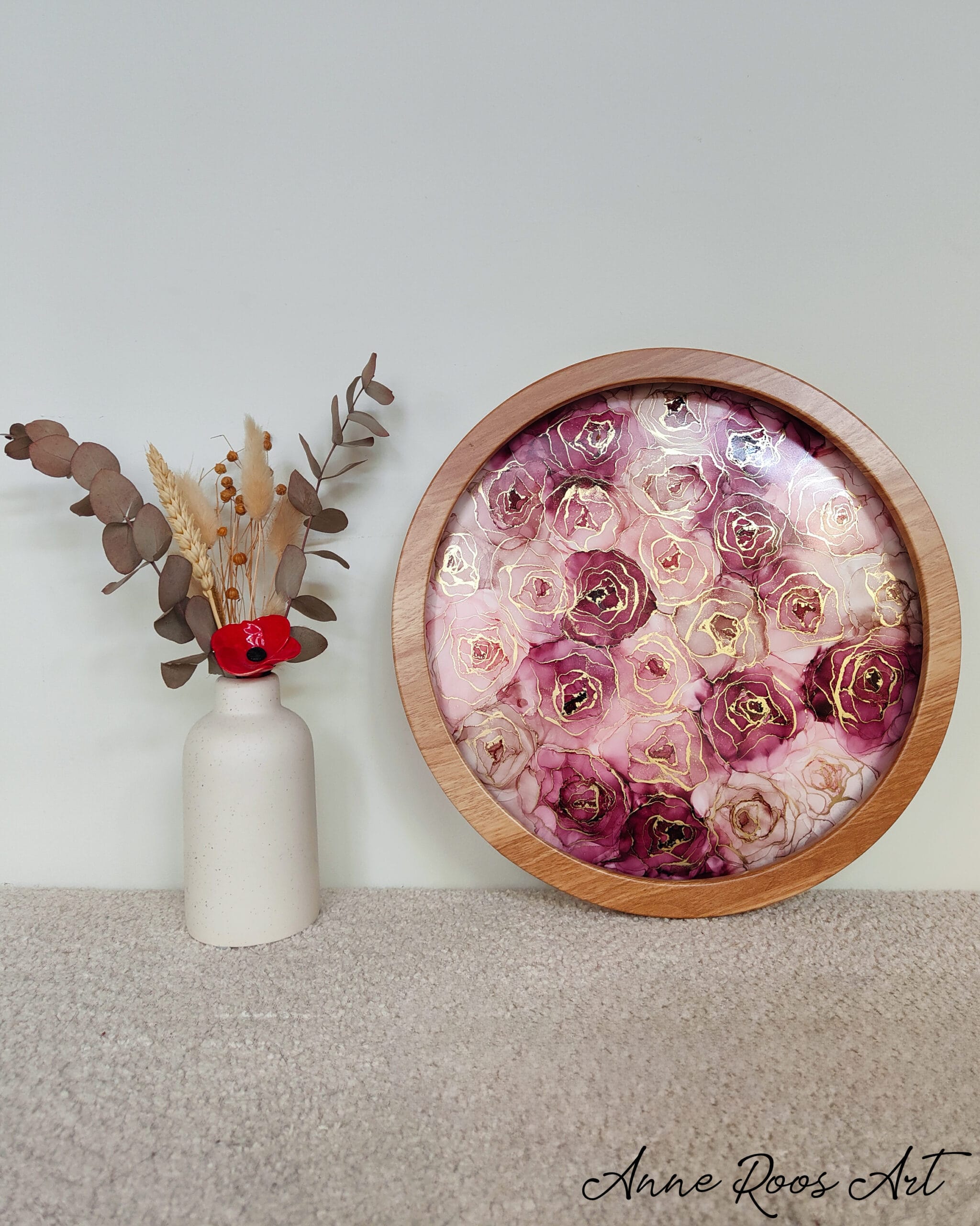 Bouquet of Roses Romantic - Original Artwork - Image 2