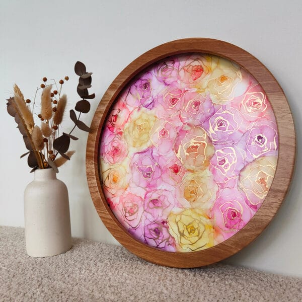 Bouquet of Roses Pastel - Original Artwork